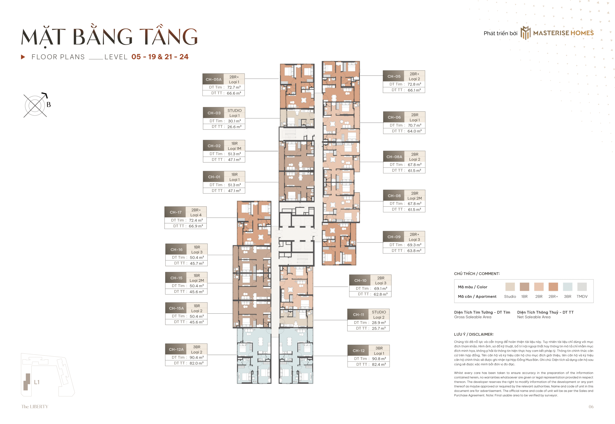 B6L1 - tầng 5-19 21-24